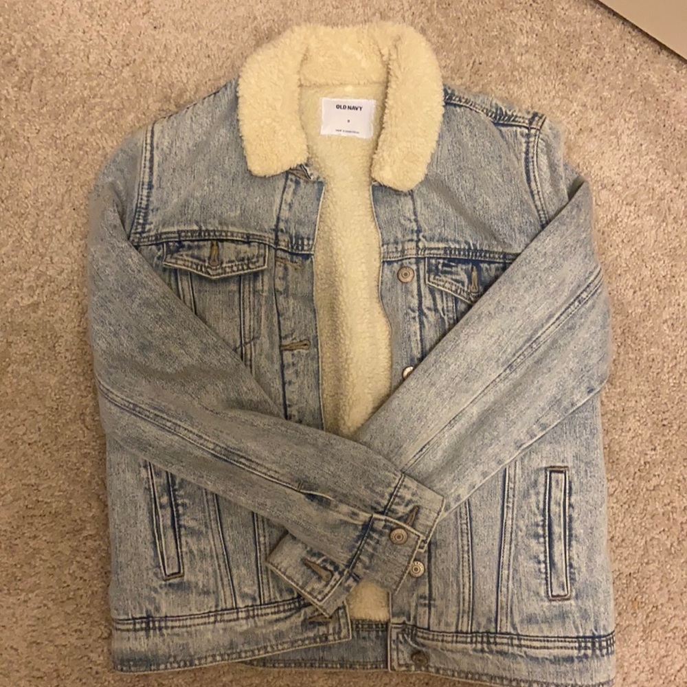 Sherpa Jean Jacket
